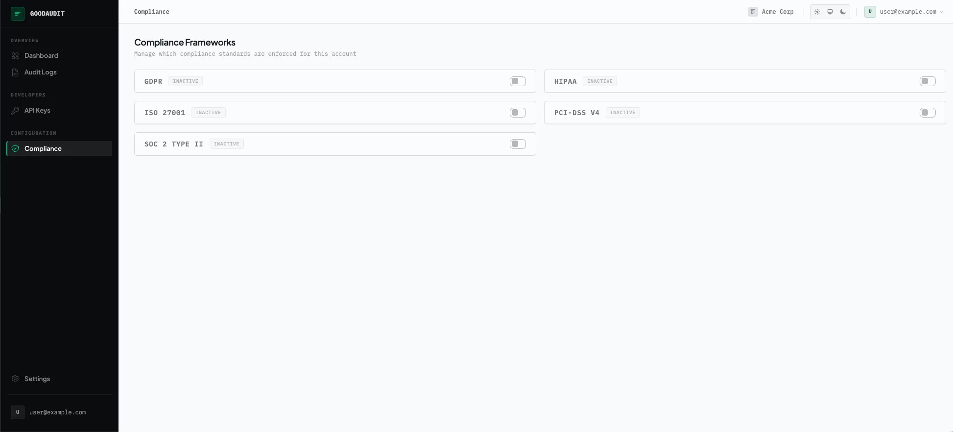 GoodAudit screenshot